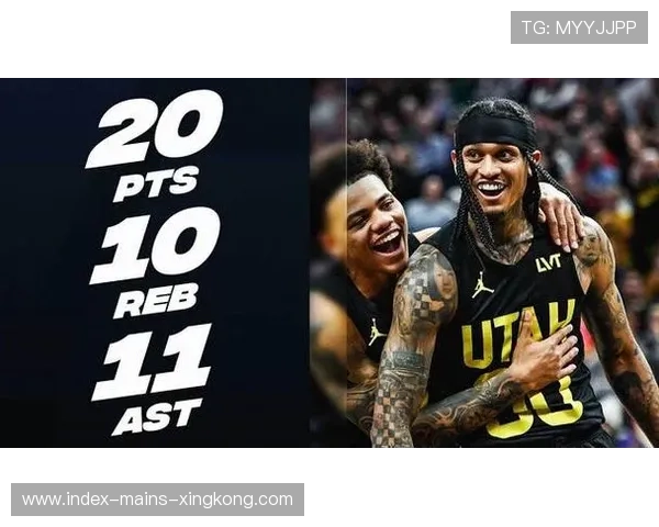 克拉克森突破连续有效,犹他反超对手